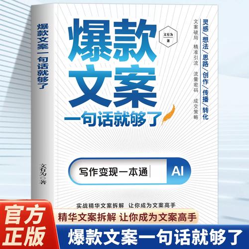 爆款文案一句话就够了正版经典案例集文案策划从入门到精通广告运营